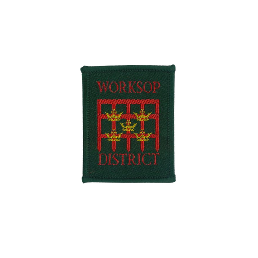 Worksop District badge