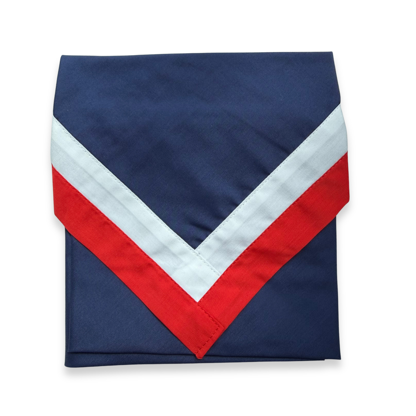 Child Necker with Double 1" Trim - Royal/White/Scarlet