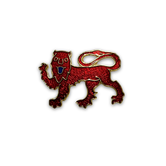 Surrey Lion metal badge