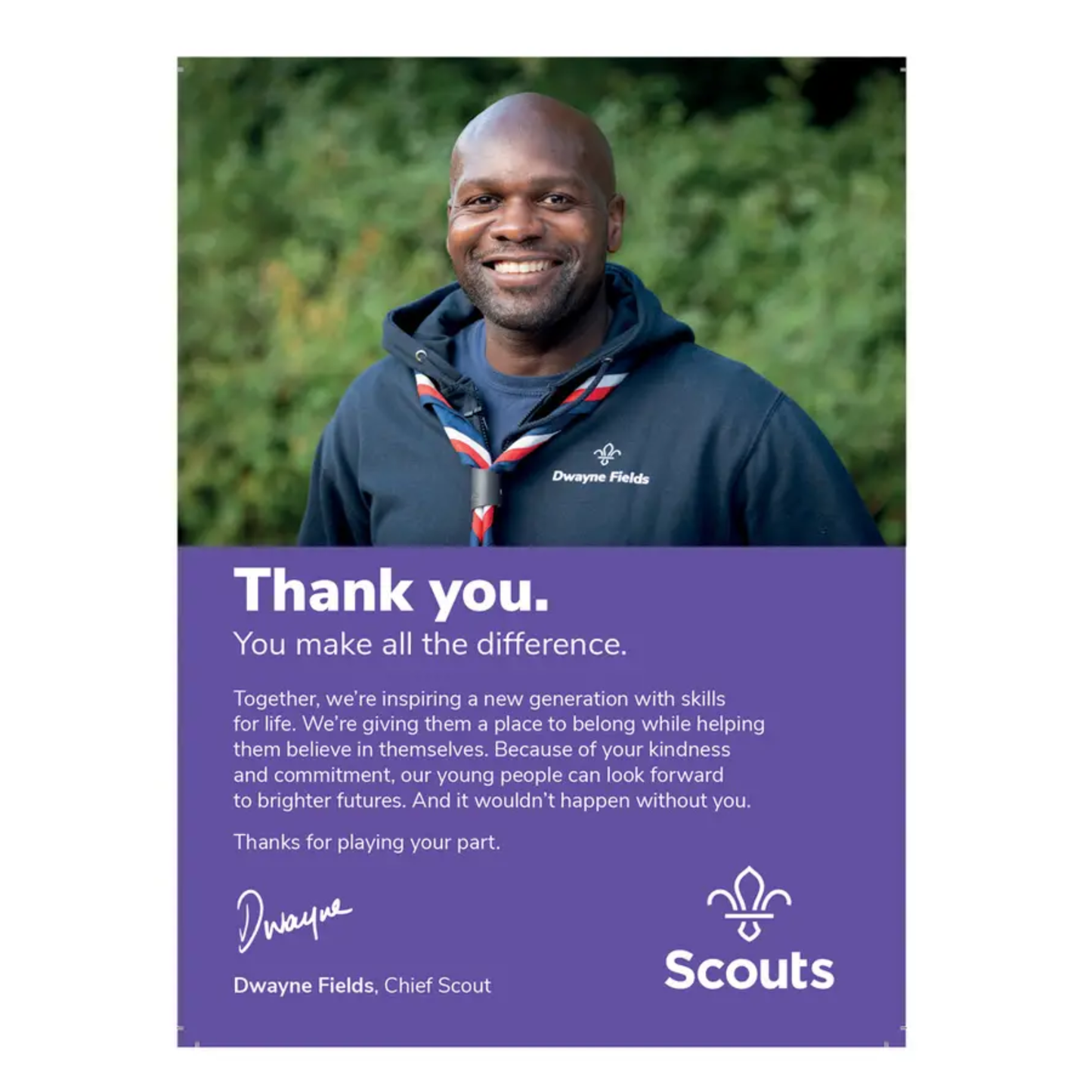 With Thanks Sterling Silver Badge in Box