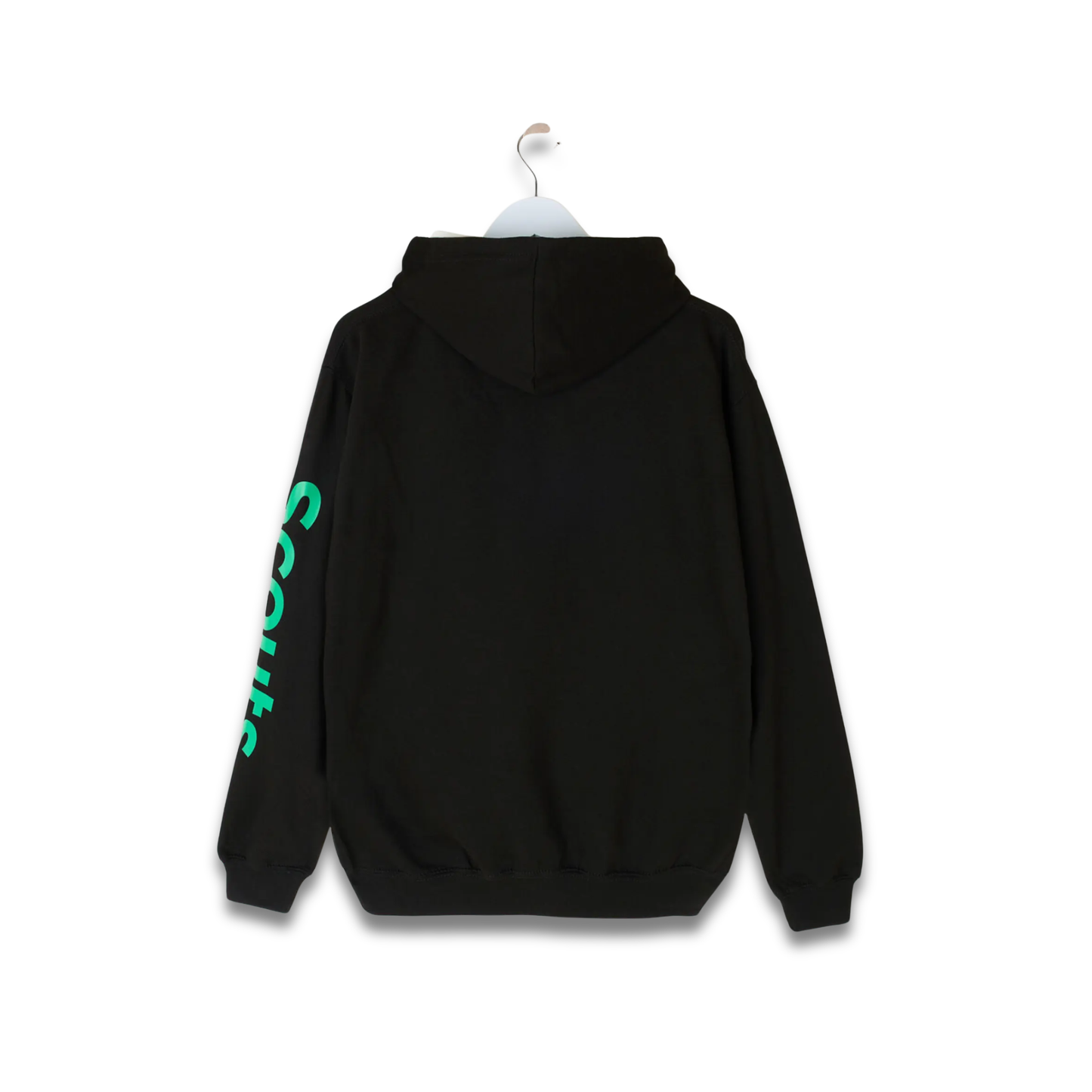 Scouts Fleur de Lis Bold Contrast Hoodie - Black/Green
