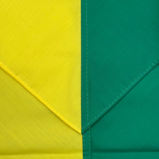 Child Necker Half and Half - Yellow / Emerald