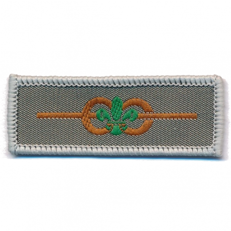 Bar to the Silver Acorn Cloth Badge