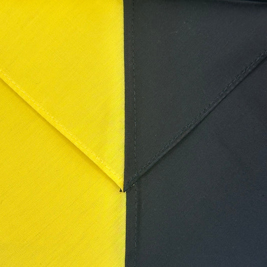 Child Necker Half and Half - Yellow / Black