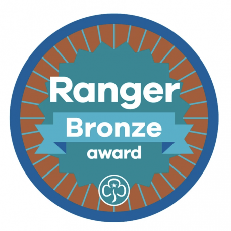 Bronze award - Rangers woven badge