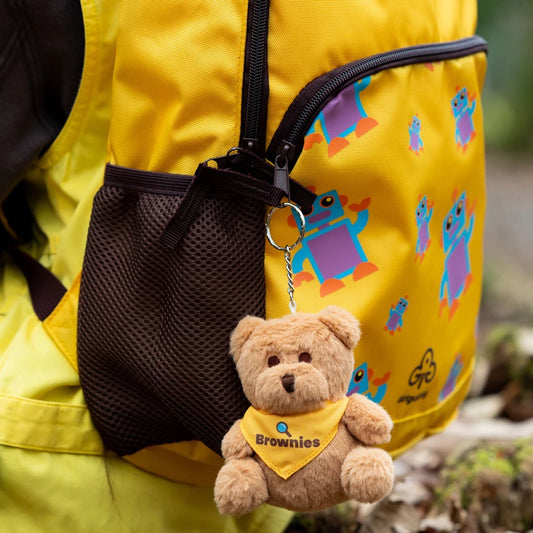 Brownie Teddy Keyring
