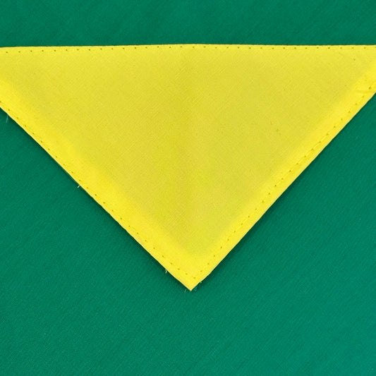 Adult Necker 3 Corners - Emerald / Yellow