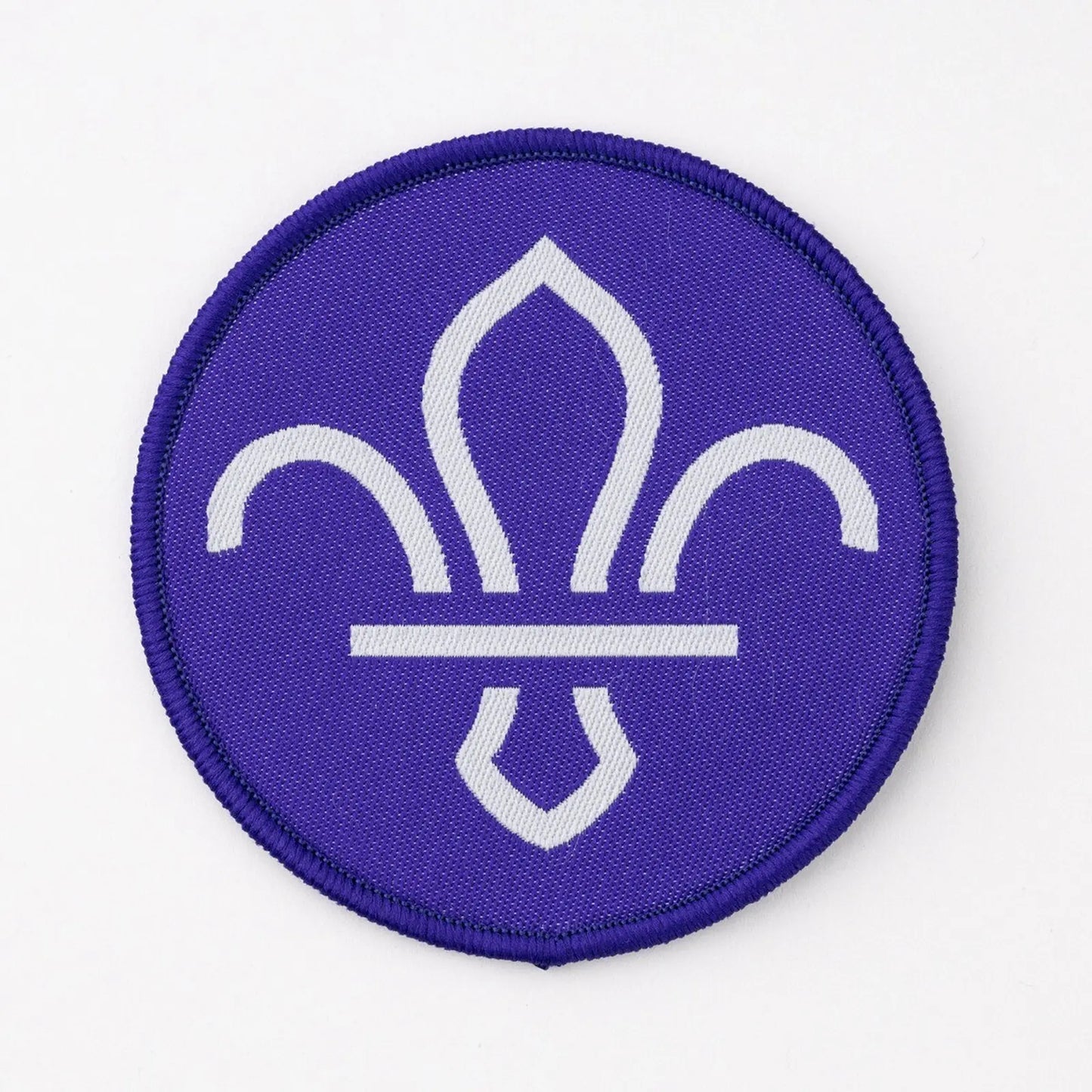 Fleur de Lis Scouts Woven Blanket Badge