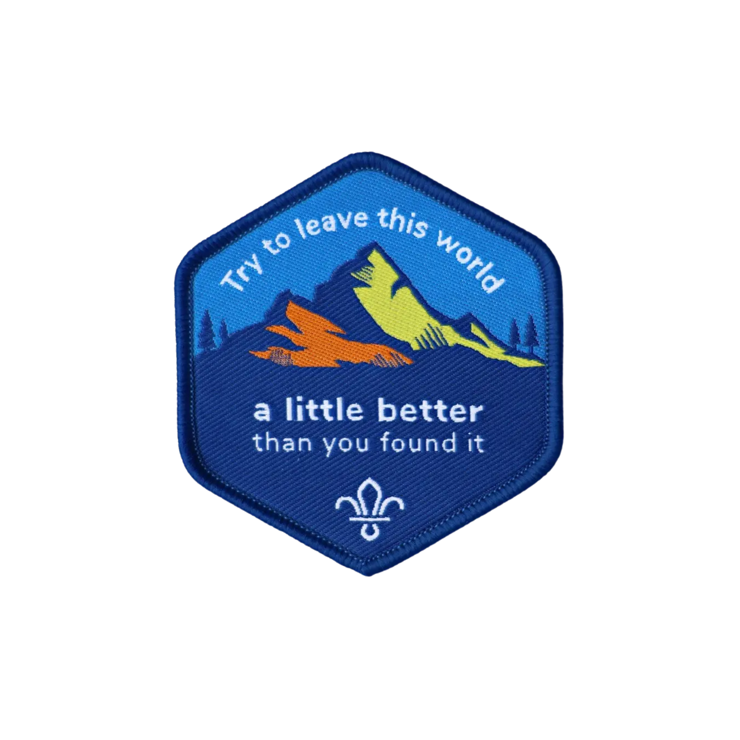 Try to leave this world a little better than you found it - Blanket Badge