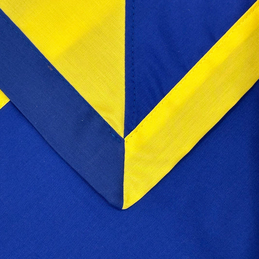 Child Necker Half and Half with Trim - Yellow / Royal
